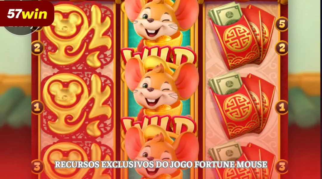 Recursos exclusivos do jogo Fortune Mouse