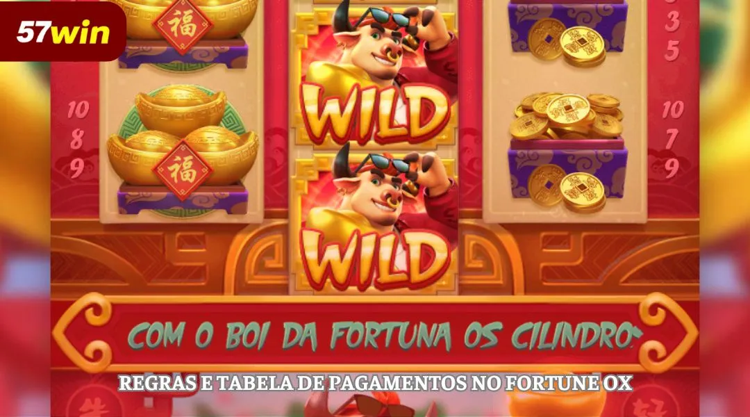 Regras e tabela de pagamentos no Fortune Ox