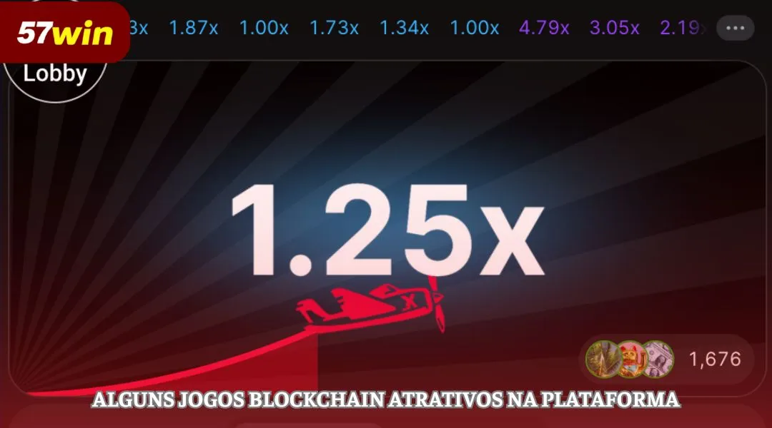 Alguns jogos blockchain atraentes na 57WIN