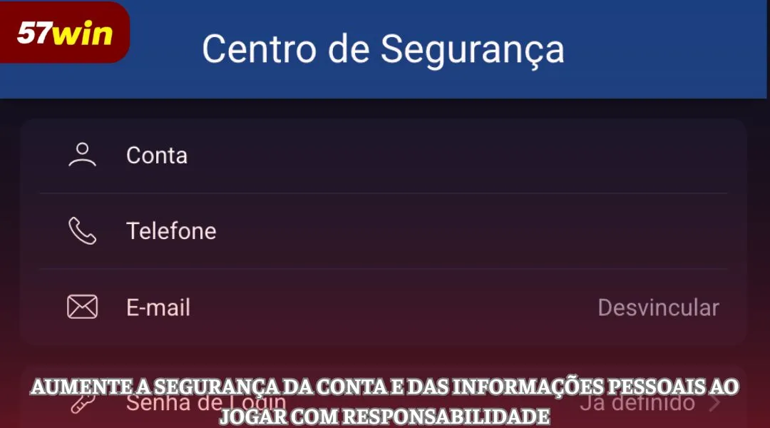 Aumentando a segurança da conta e as informações pessoais ao jogar com responsabilidade