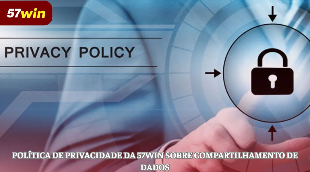 Política de privacidade da 57WIN sobre compartilhamento de dados