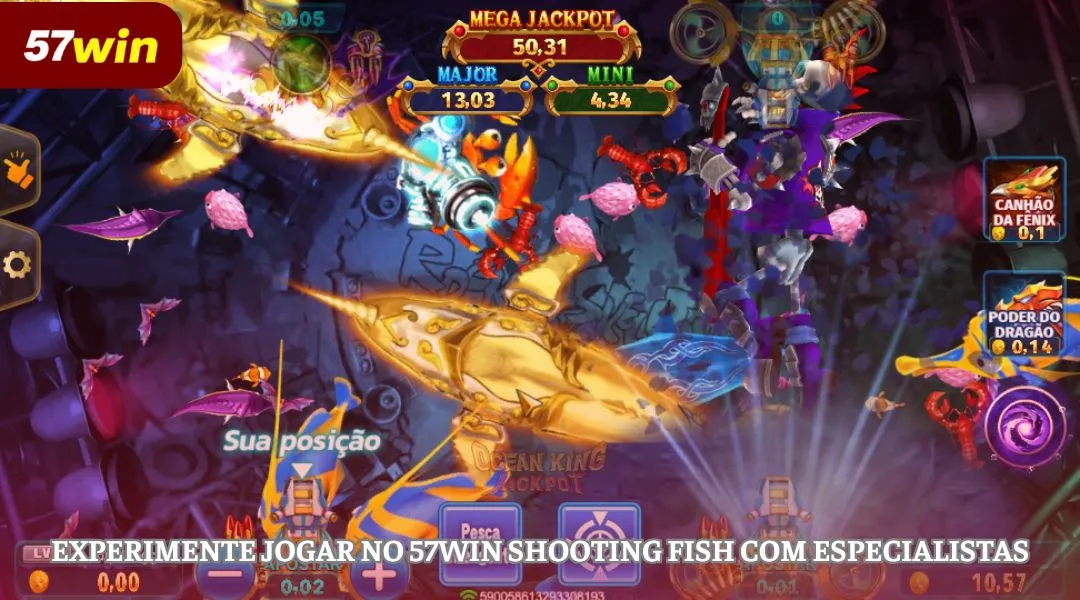 Experimente jogar no 57WIN Pescaria Especialistas