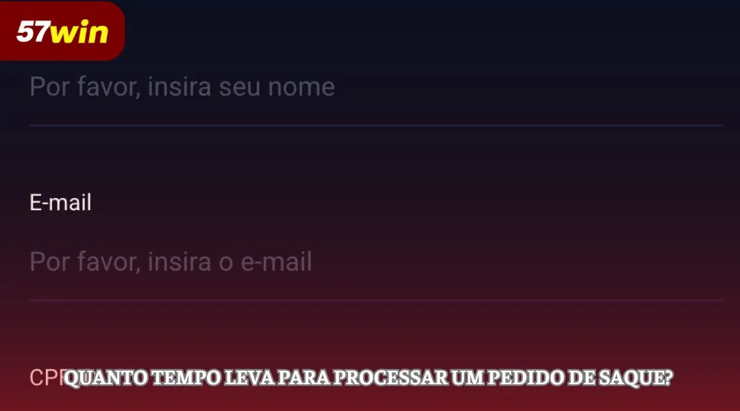 Quanto tempo leva para processar uma ordem de saque